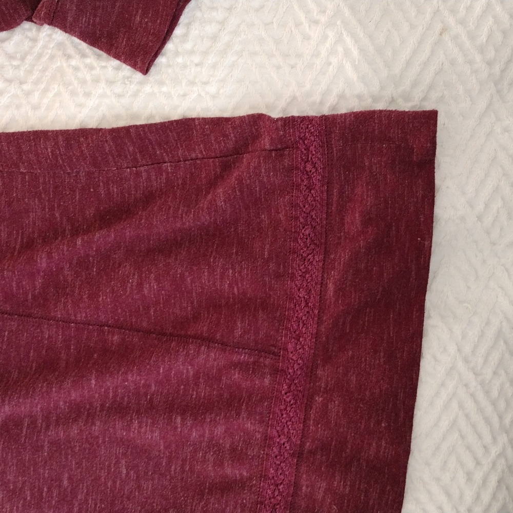 Relativity Maroon Tunic - Picture 9 of 9